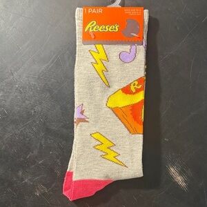 Reese's chocolate long Socks size 10-13